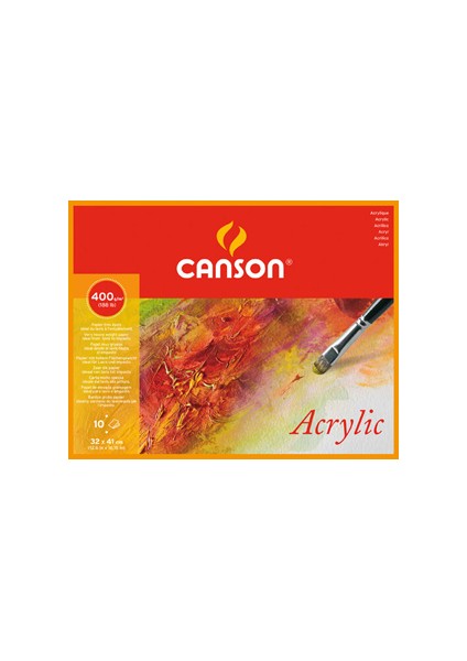 Akrilik Boya Bloğu 400Gr 32X41 Grenli 10Yp c200807409