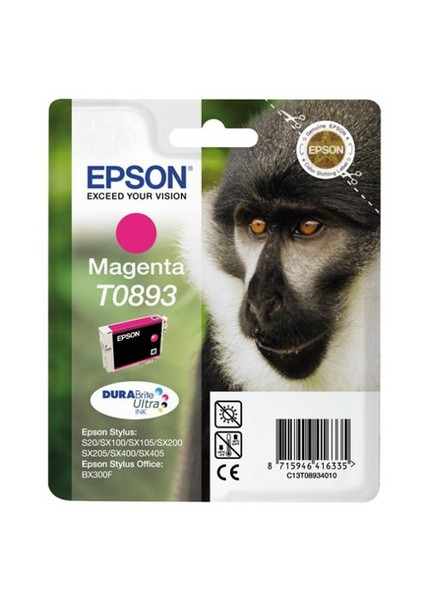 T0893 Kırmızı Kartuş