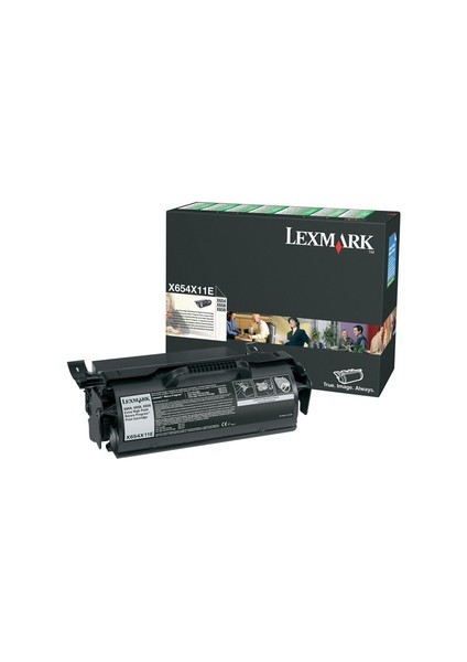 X654X11E Siyah Orjinal Toner