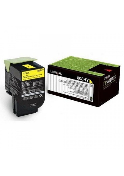 80C8Hyo Sarı Orjinal Toner