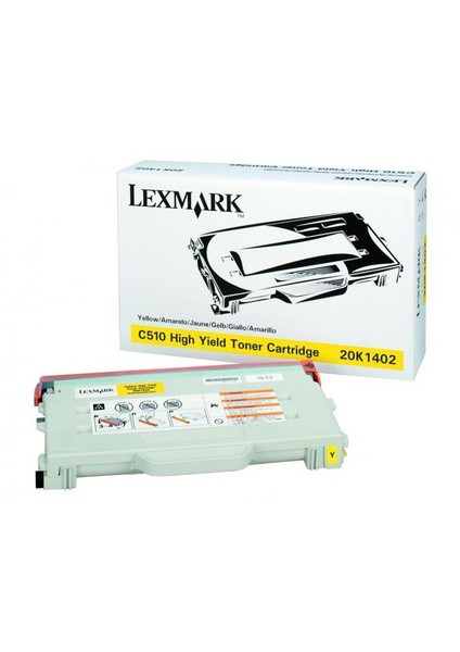 20K1402 Sarı Orjinal Toner