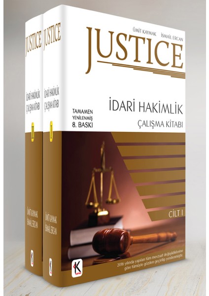 Justice İdari Hakimlik Çalışma Kitabı (2 Cilt) - İsmail Ercan