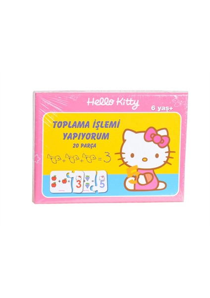 Hello Kitty Eğitici Puzzle-Toplama İşlemini Öğreniyorum