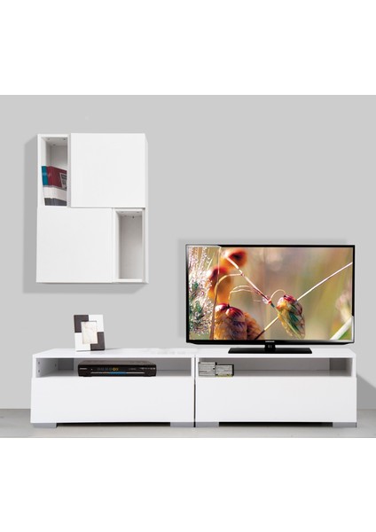 Plus 813789 Diamond Tv Ünitesi-Beyaz
