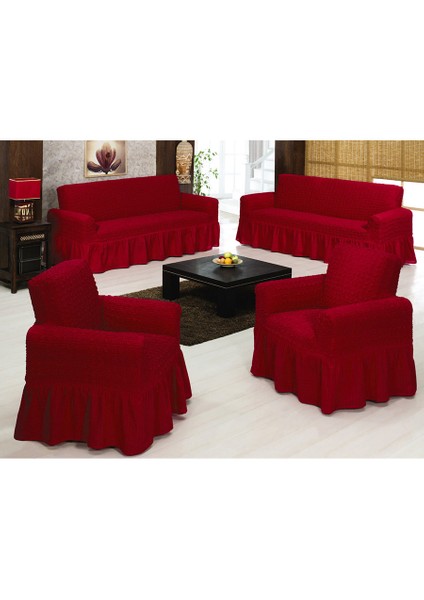 Walls Home Bürümcük Koltuk Örtüsü Bordo