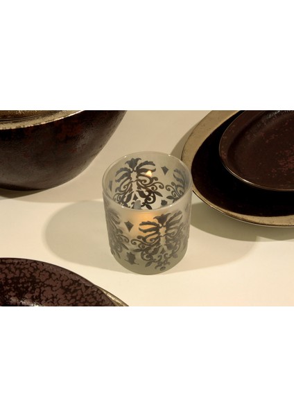 Gri Kadife Damask Mumluk fiyatları