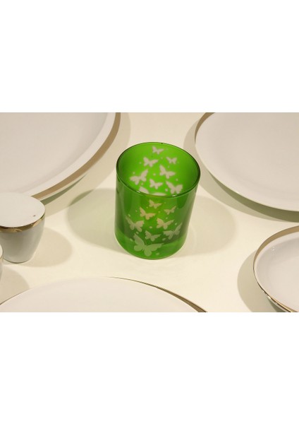 Butterfly Yeşil Mumluk fiyatları