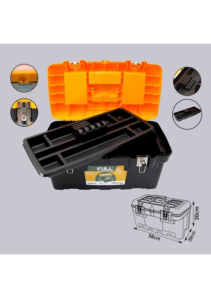 Metal Kilitli 22” Tekli Takım Çanta