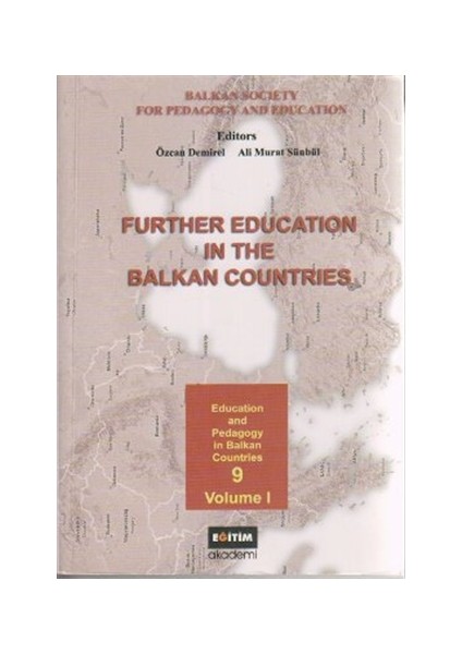 Further Education in the Balkan Countries Volume 1