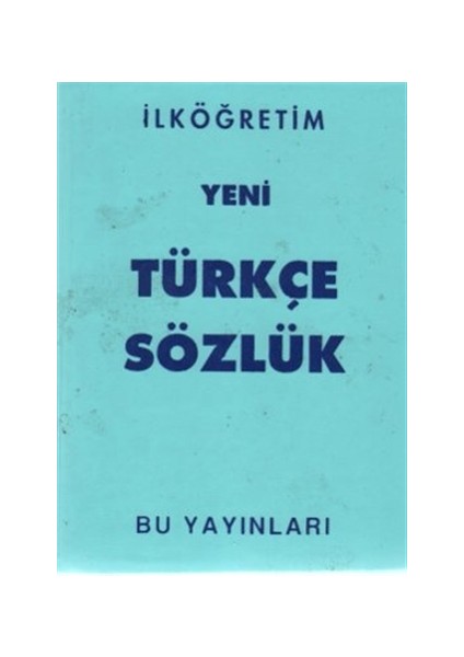 İlköğretim Yeni Türkçe Sözlük