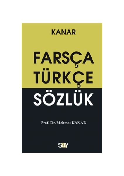 Farsça-Türkçe Sözlük (Küçük Boy)