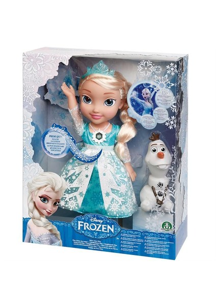 Frozen Şarkı Söyleyen Elsa 35 CM