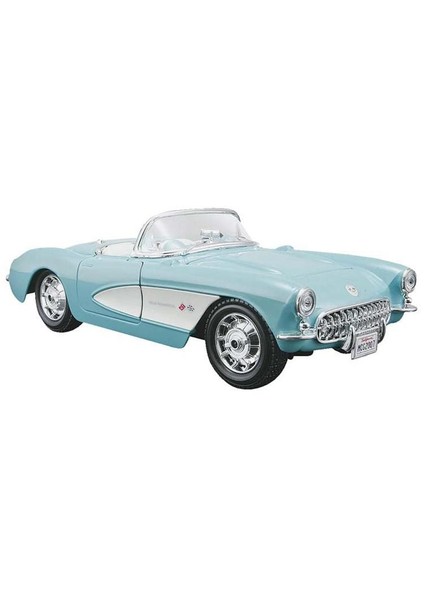 Maisto Chevrolet Corvette 1957 1:24 Model Araba S/E Turkuaz