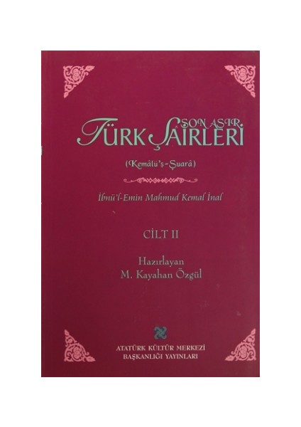 Son Asır Türk Şairleri - Cilt 2