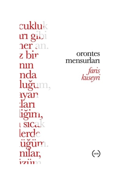 Orontes Mensurları