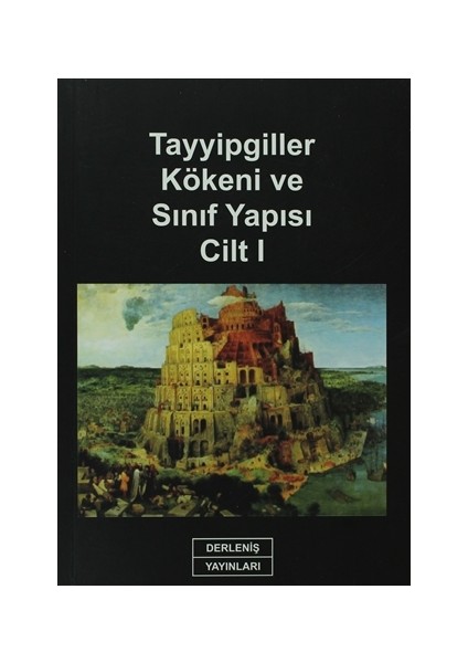 Tayyipgiller Kökeni ve Sınıf Yapısı Cilt 1