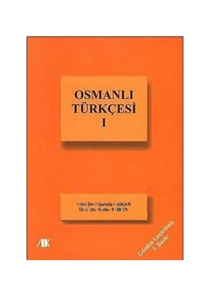 Akademik Kitaplar Osmanlı Türkçesi - 1