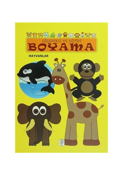 Eğlenceli ve Eğitici Boyama - Hayvanlar