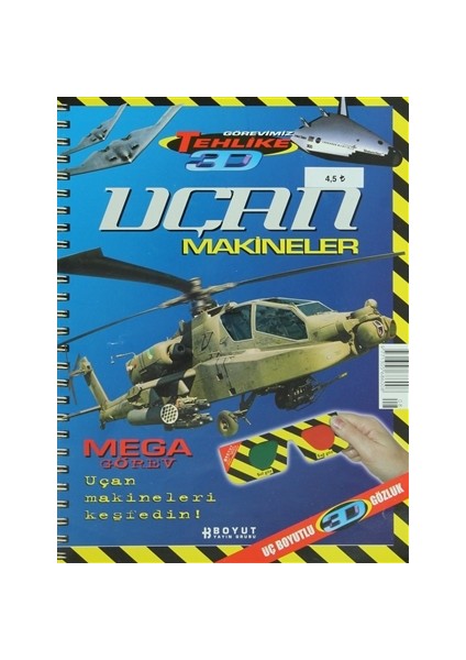 3D Çocuk Dergisi - Uçan Makineler