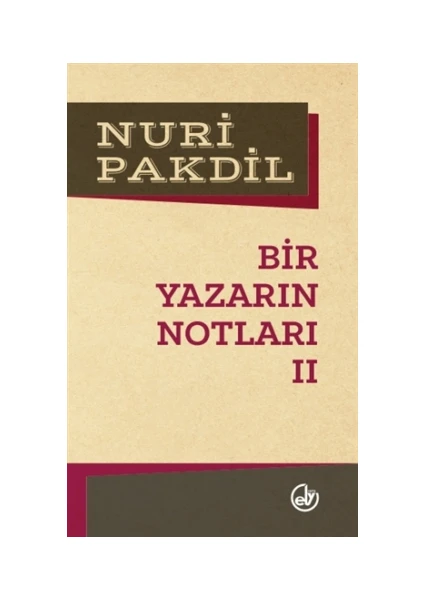 Bir Yazarın Notları 2