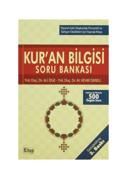 Kur'an Bilgisi Soru Bankası