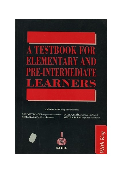 A Testbook For Elementary And Pre-Intermadiate Learners