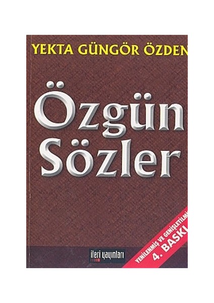 Özgün Sözler