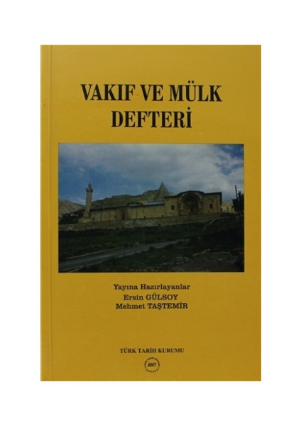 Vakıf ve Mülk Defteri