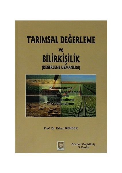 Tarımsal Değerleme ve Bilirkişilik