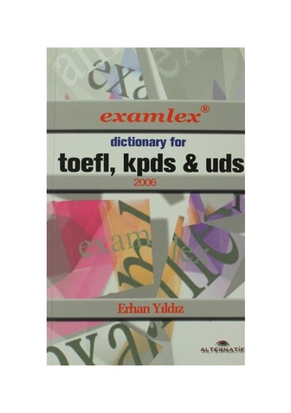 Dictionary For Toefl, Kpds & Uds