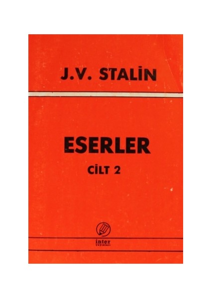 J. V. Stalin Eserler Cilt 2