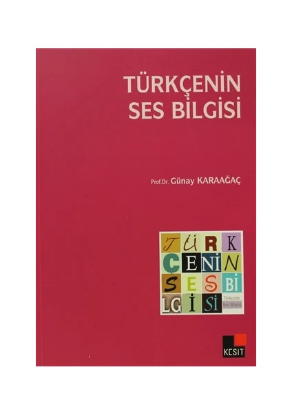 Türkçenin Ses Bilgisi