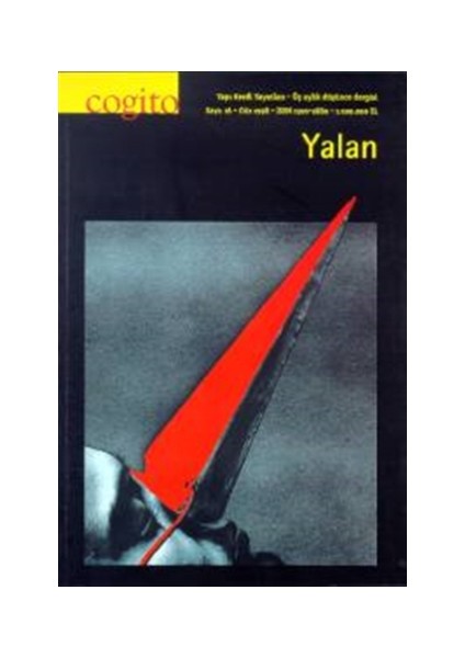 Cogito Sayı: 16 Yalan