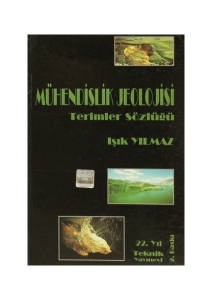 Mühendislik Jeolojisi Terimler Sözlüğü