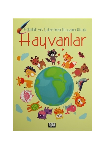 Etkinlikli ve Çıkartmalı Boyama Kitabı (4 Cilt Takım)