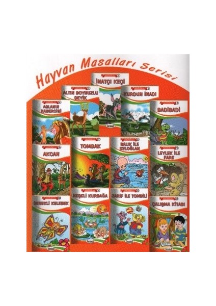 Hayvan Masalları Serisi (13 Kitap Takım)