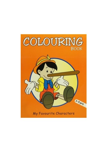 Colouring Book (Orange)
