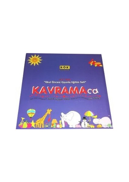 Okul Öncesi Oyunla Eğitim Seti Kavramaca
