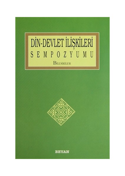 Din Devlet İlişkileri Sempozyumu