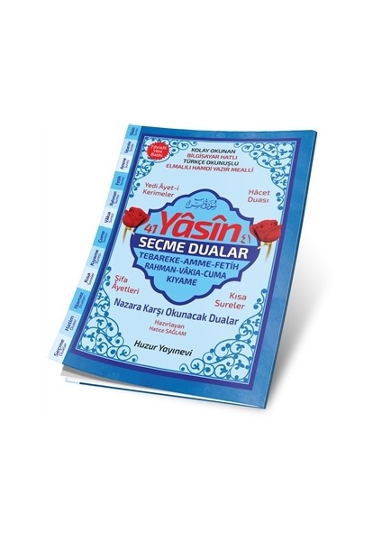 41 Yasin ve Seçme Dualar Fihristli Yasin-i Şerif (Hafız Boy - Kod: 071)