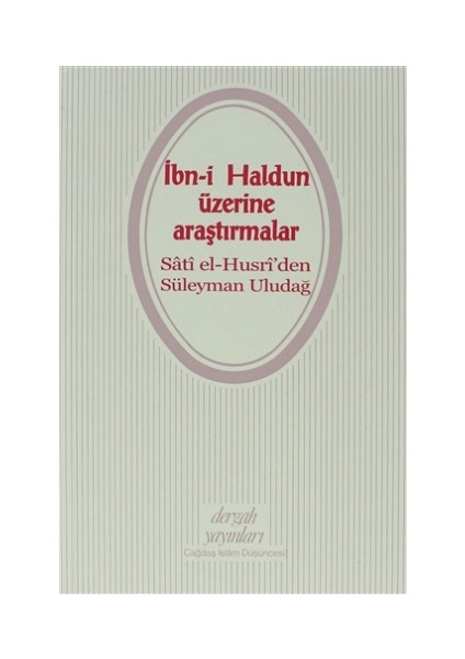 İbn Haldun Üzerine Araştırmalar