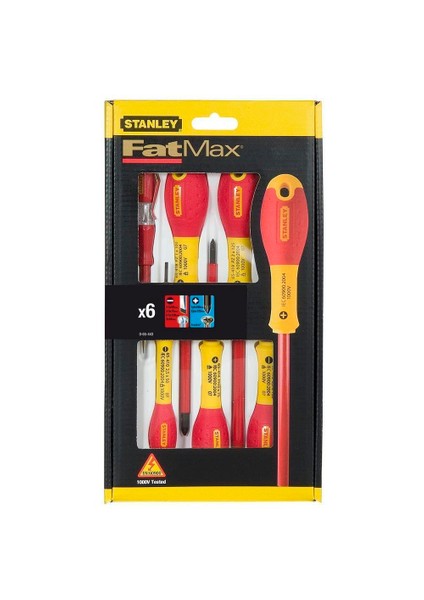 ST065443 FATMAX 6 Parça İzoleli Tornavida Takımı