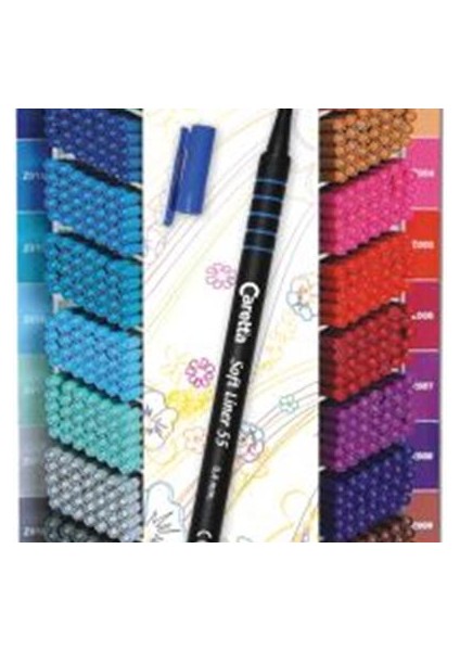 Softlıner 55-01 Siyah Kalem 0.4Mm