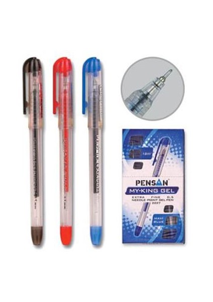 My-Kıng Gel Kalem Kırmızı 2227