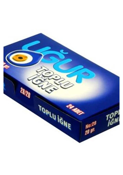 Uğur Toplu İğne 20 Gr.24 Lü  28/20 Brnu1