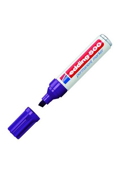 500 Mavi Kesik Uç Marker Kalem