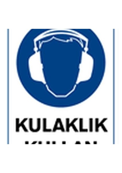 Kulaklık Kullan D-103 25X35 Cm