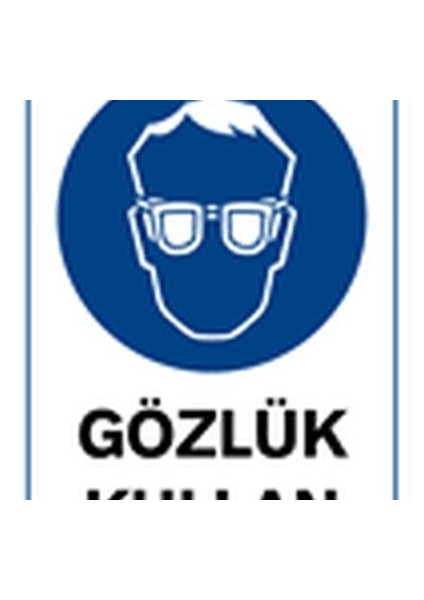 Gözlük Kullan D-101 25X35 Cm