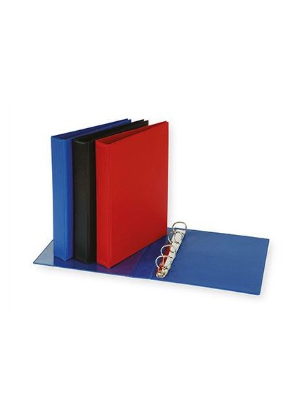 2K 226M A5 Mavi 4 Halkalı Pvc Klasör