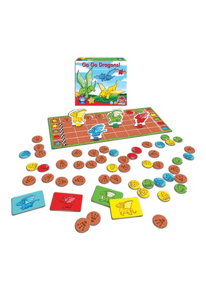Puzzle 056 Go Go Dragons 4 Yaş